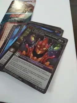 Bakugan Battle Planet 40 Card Set W/TCG Rule Book - Image 3