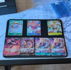 EB04 One Piece Holo Lot—7 JP Cards: Sanji, Kaku, King, Vivi, Issho and Megalo - Image 2