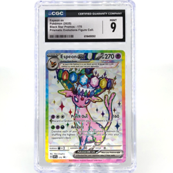 CGC 9 Pokemon Card Espeon Ex 175 SVP Promo Blackstar English Karte [9] - Image 1