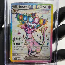 CGC 9 Pokemon Card Espeon Ex 175 SVP Promo Blackstar English Karte [9] - Image 3