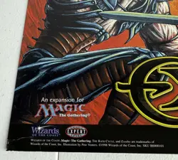 Magic The Gathering Exodus The Rath Cycle Table Top Standee NPOS 1998 MTG - Image 3