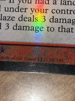 Searing Blaze NM FOIL Worldwake MTG TCG - Image 3