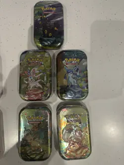 Pokemon TCG - Scarlet & Violet 151/Prismatic Evolutions- 10x MINI TIN - Image 4