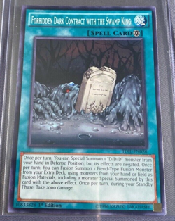Yugioh! Forbidden Dark Contract with the Swamp King - TDIL-EN056 - Common - 1st - Image 1