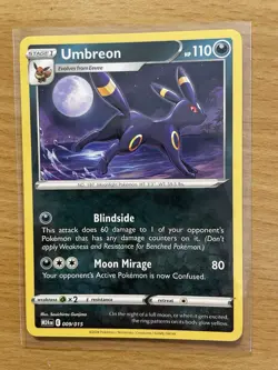 Umbreon 2025 McDonalds Happy Meal Pokemon Dragon Discovery Card 009/015 - Image 1