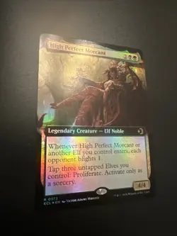 High Perfect Morcant (Extended Art) Lorwyn Eclipsed Foil - Image 1