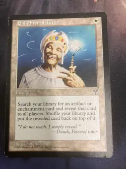 MTG Enlightened Tutor. Mirage N/M - Image 1