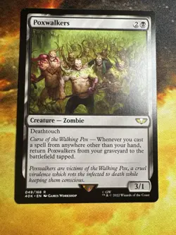 Poxwalkers - Normal NM MTG Universes Beyond: Warhammer 40,000 - Image 1