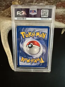 2000 POKEMON ROCKET 1ST ED #13 DARK VILEPLUME-HOLO PSA 9 !!! SWIRL!!!! - Image 3