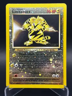 Electabuzz 2002 Winner Stamp Promo #1 Reverse Holo Best Of Game WOTC Pokemon - Image 1