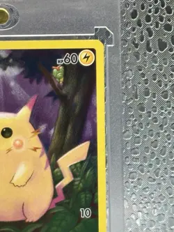 PIKACHU 2021 POKEMON SWORD & SHIELD CELEBRATIONS FULL ART HOLO 005/025 - Image 3