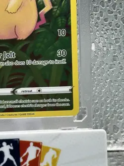 PIKACHU 2021 POKEMON SWORD & SHIELD CELEBRATIONS FULL ART HOLO 005/025 - Image 4