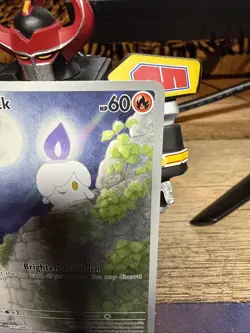 Pokemon TCG Litwick 101/086 White Flare Holo Illustration Secret Rare NM/M - Image 4