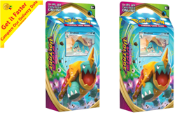 2 x POKEMON TCG Sword and Shield Vivid Voltage Sealed Theme Deck - Drednaw - Image 1