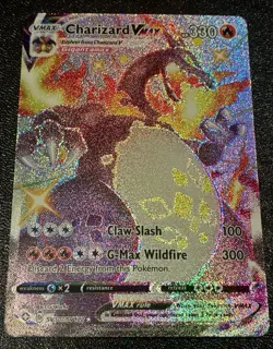 Charizard VMAX SV107/122 Full Art Shining Fates 2021 Pokemon PACK FRESH NM/MINT - Image 1