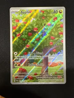 Applin - (185/167) Twilight Masquerade (NM) - Pokemon - Image 1