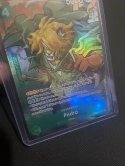 Pedro OP08-030 Parallel Alt Art Two Legends ONE PIECE Card TCG English Mint - Image 4