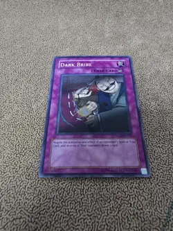Yu-Gi-Oh! Dark Bribe Card DLG1-EN106 LP Check Desc! - Image 1