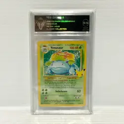 PSA TCG 9.5 Venusaur 15/102 - Celebrations - Graded Pokemon Card - Image 1