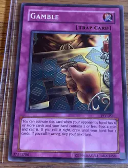 Gamble PSV-053 Yu-Gi-Oh! Card Light Play Unlimited - Image 1