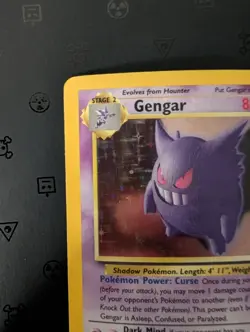 Pokemon TCG Gengar Fossil Holo Card 5/62 Unlimited Rare - Image 2