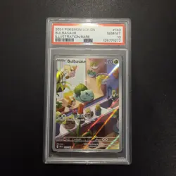Pokemon Card - Bulbasaur 143/142 Stellar Crown Illustration Rare - PSA 10 - Image 1