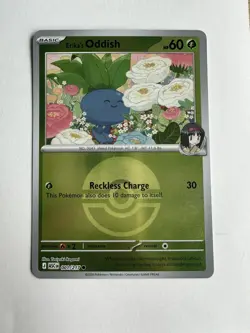 Pokemon - 001/217 Erika’s Oddish - Ascended Heroes - Reverse Holo Card Pokeball - Image 1