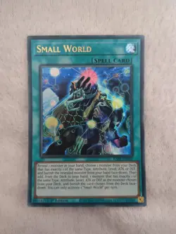 Small World 1st Ed Ultra Rare RA01-EN067 Yu-Gi-Oh! - Image 1