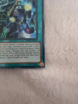 Small World 1st Ed Ultra Rare RA01-EN067 Yu-Gi-Oh! - Image 5