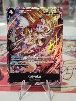 One Piece Kujyaku EB03-041 navy/Sword R Heroines Edition - Image 2