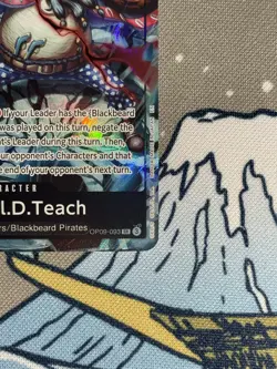 One Piece Marshall.D.Teach OP09-093 Character SR English 2nd Anniversary Promo - Image 5