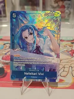 ONE PIECE EB-03 Heroines Edition Nefeltari Vivi Eb03 24 Alternate Art ENGLISH NM - Image 2
