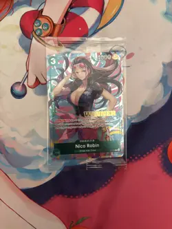 One Piece Heroines Cup Winner sealed ENG Nami P-112 ,Bonney P-113, Robin P-111 - Image 1