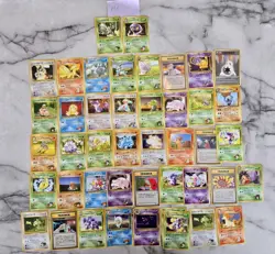 Vintage Pokemon Japanese Challenge From The Darkness/Gym 45 Card Lot 43 LP 2 MP - Image 1