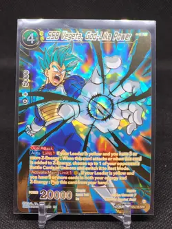 Dragon Ball Super Card Game SSB Vegeta, God-Like Power Perfect Combination... - Image 1