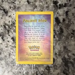 Pokemon Ancient Mew Promo Holo Sealed English Card Wizards of the Coast 1999 - Image 1