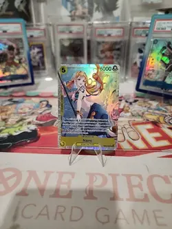 Nami EB03-053 SR Foil English One Piece TCG Card Near Mint Heroines Edition - Image 1