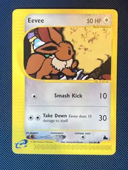 Eevee 54/144 Skyridge 2003 Pokemon TCG - English - LP - Image 2