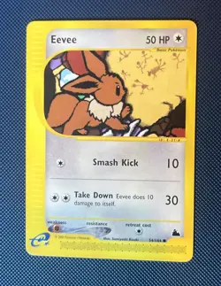 Eevee 54/144 Skyridge 2003 Pokemon TCG - English - LP - Image 3