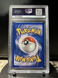 Pokemon Meganium ex Unseen Forces Reverse Holo Rare 9/115 PSA 9 2005 - Image 2