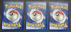 Zapdos Moltres Articuno Pokemon TCG WOTC Base Set Fossil Non Holo Bundle LP/MP - Image 2