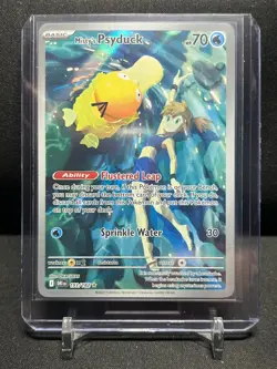 Misty's Psyduck 193/182 IR Illustration Rare Pokemon 2025 Destined Rivals NM - Image 1