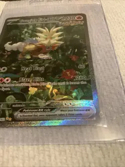 Pokemon TCG Gouging Fire EX Scarlet & Violet Temporal Forces 204/162 - Image 3