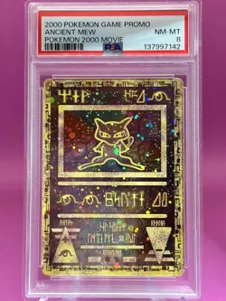 2000 POKEMON GAME MOVIE POKEMON 2000 MOVIE ANCIENT MEW PSA 8 - Image 2