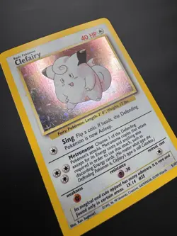 Pokemon Clefairy Base Set 5/102 Holo Rare - Image 3