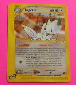 Togetic Aquapolis E-Reader Pokemon 39/147 Regular Rare - Image 1