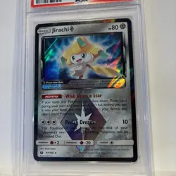 2018 JIRACHI 97/168 CELESTIAL STORM Pokemon PRISM STAR ULTRA RARE- PSA 8 - Image 3