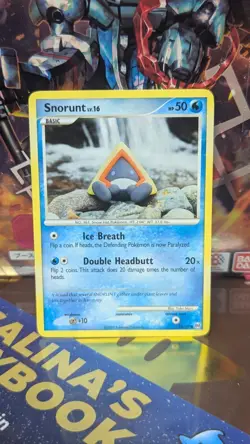 Pokemon TCG 2009 Snorunt Common Arceus 75/99 - Image 1