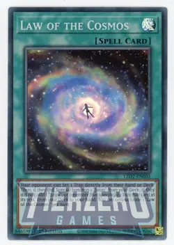 Yugioh Law of the Cosmos LED7-EN035 Super Rare 1st Edition NM/LP - Image 1