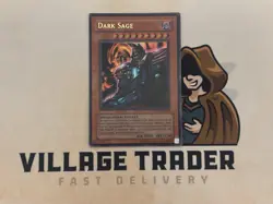 Yu-Gi-Oh! TCG Dark Sage Dark Beginning 1 DB1-EN096 Unlimited Ultra Rare NM - Image 1